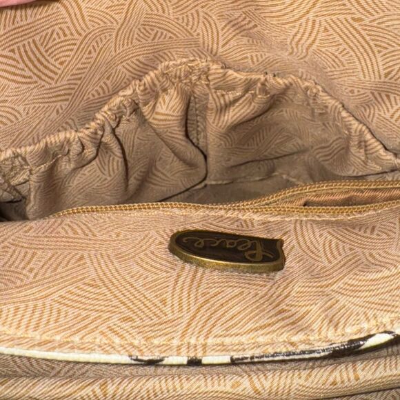 Sakroots Love Song Peace Birds Design Artist Multicolor Crossbody Bag EUC 9”x 8” - Picture 8 of 16